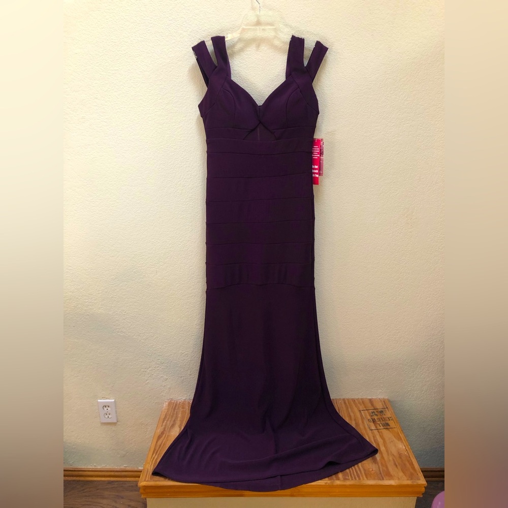 Emerald Sundae strappy bandage maxi dress